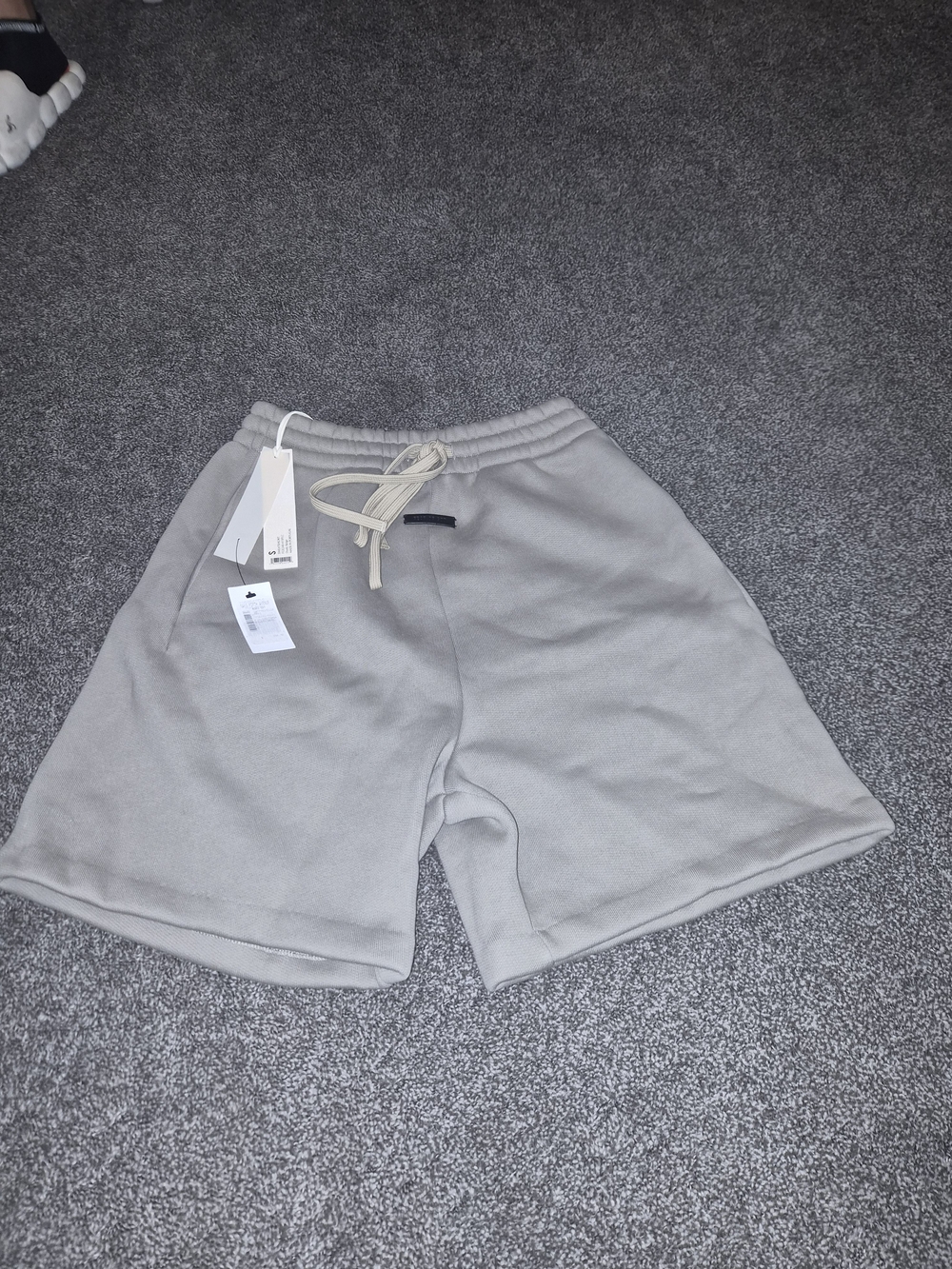 Saks Fifth Avenue Tan Athletic Drawstring Shorts